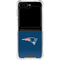 NFL New England Patriots Breakaway Galaxy Z Flip5 5G Clear Case