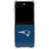 NFL New England Patriots Breakaway Galaxy Z Flip5 5G Clear Case