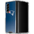NFL New England Patriots Breakaway Galaxy Z Fold4 5G Clear Case