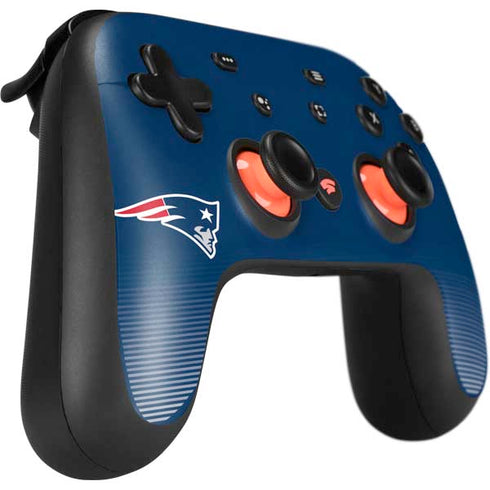 NFL New England Patriots Breakaway Google Stadia Controller Skin