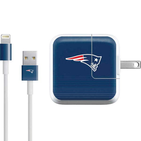 NFL New England Patriots Breakaway iPad Charger (10W USB) Skin