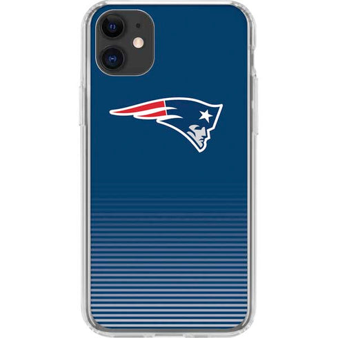 NFL New England Patriots Breakaway iPhone 11 Clear Case