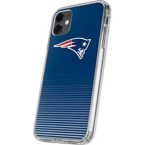 NFL New England Patriots Breakaway iPhone 11 Clear Case