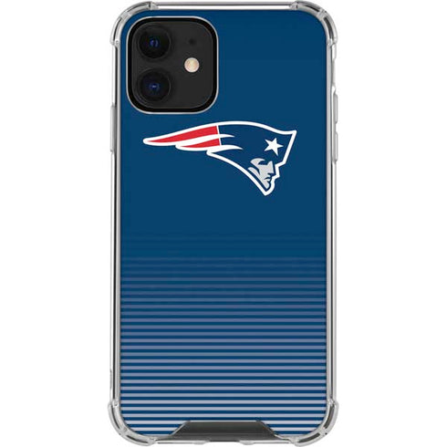 NFL New England Patriots Breakaway iPhone 12 Mini Clear Case
