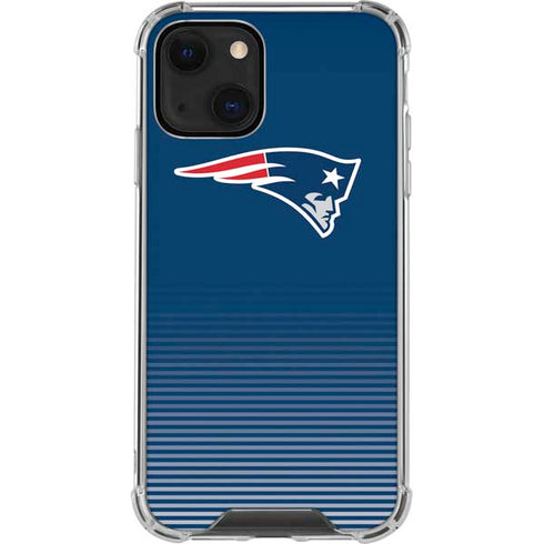 NFL New England Patriots Breakaway iPhone 14 Clear Case