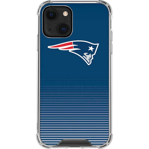 NFL New England Patriots Breakaway iPhone 15 Plus Clear Case
