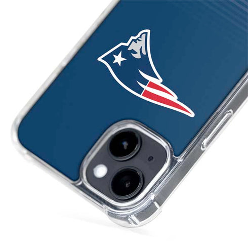 NFL New England Patriots Breakaway iPhone 15 Plus MagSafe Case