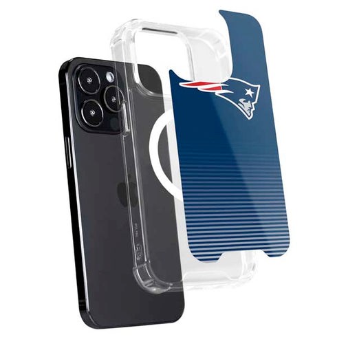 NFL New England Patriots Breakaway iPhone 15 Pro MagSafe Case
