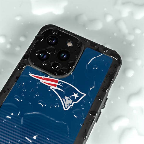 NFL New England Patriots Breakaway iPhone 14 Pro Max Waterproof Case