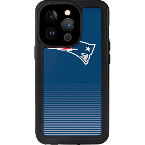 NFL New England Patriots Breakaway iPhone 14 Pro Waterproof Case