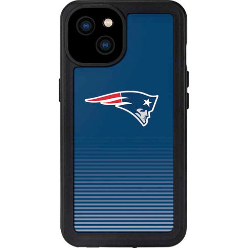 NFL New England Patriots Breakaway iPhone 15 Plus Waterproof Case