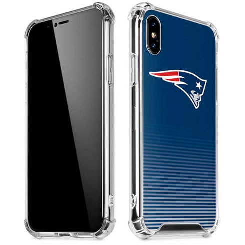 NFL New England Patriots Breakaway iPhone X/XS Clear Case