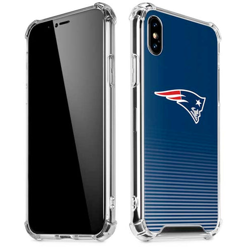 NFL New England Patriots Breakaway iPhone XS Max Clear Case