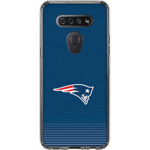 NFL New England Patriots Breakaway LG K51/Q51 Clear Case