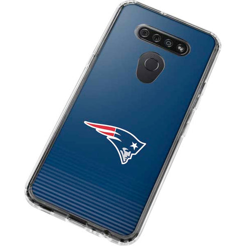NFL New England Patriots Breakaway LG K51/Q51 Clear Case