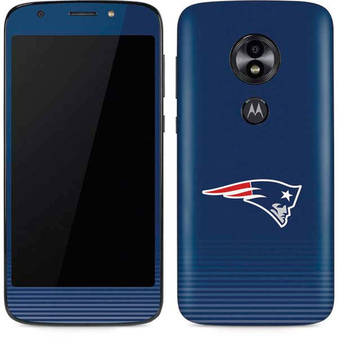 NFL New England Patriots Breakaway Moto E5 Play Skin