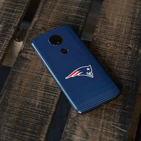 NFL New England Patriots Breakaway Moto E5 Plus Skin