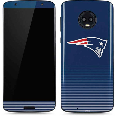 NFL New England Patriots Breakaway Moto G6 Skin