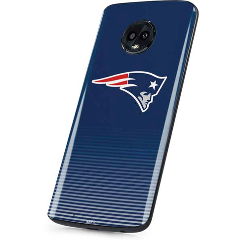 NFL New England Patriots Breakaway Moto G6 Skin