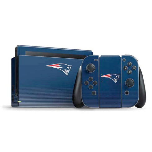 NFL New England Patriots Breakaway Nintendo Switch Bundle Skin