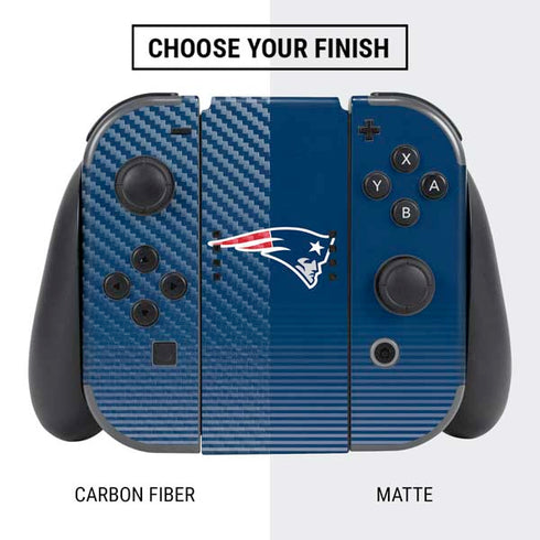 NFL New England Patriots Breakaway Nintendo Switch Bundle Skin