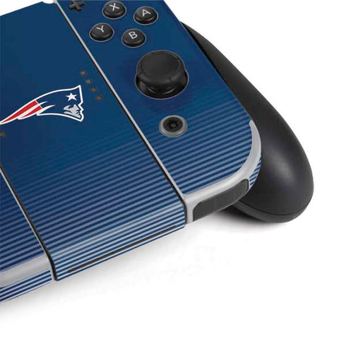 NFL New England Patriots Breakaway Nintendo Switch OLED (2021) Skin