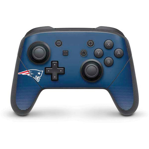 NFL New England Patriots Breakaway Nintendo Switch Pro Controller Skin