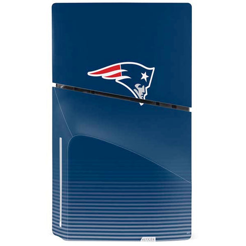 NFL New England Patriots Breakaway PS5 Slim Disk Console Skin