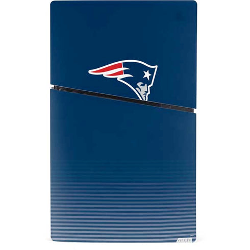NFL New England Patriots Breakaway PS5 Slim Digital Edition Console Skin