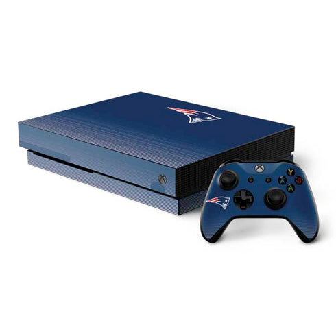 NFL New England Patriots Breakaway Xbox One X Bundle Skin