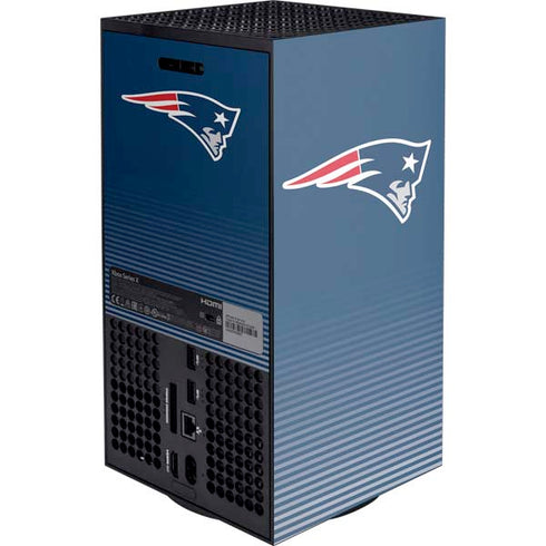 NFL New England Patriots Breakaway Xbox Series X Console Skin