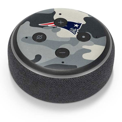 NFL New England Patriots Camo Amazon Echo Dot Skin