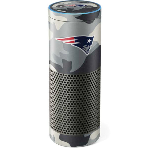 NFL New England Patriots Camo Amazon Echo Skin