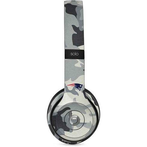 NFL New England Patriots Camo Beats Solo 2 Wired Skin