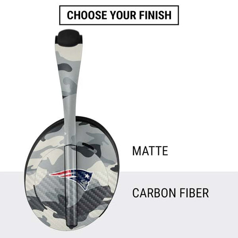 NFL New England Patriots Camo Bose Noise Cancelling Headphones 700 Skin