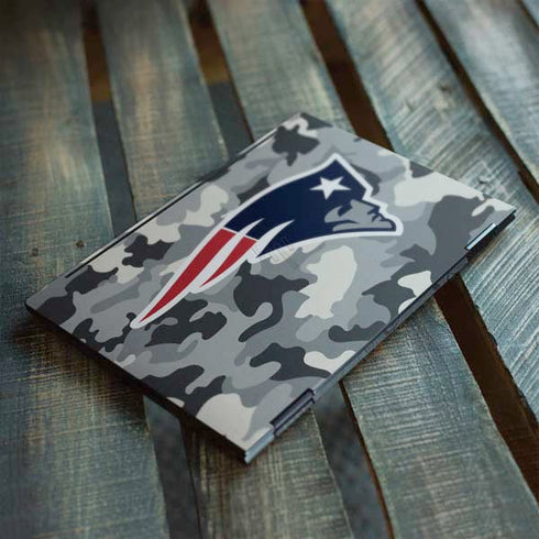 NFL New England Patriots Camo HP Envy Skin