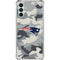 NFL New England Patriots Camo Galaxy A13 5G Clear Case
