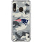 NFL New England Patriots Camo Galaxy A30 Clear Case