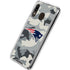 NFL New England Patriots Camo Galaxy A30 Clear Case