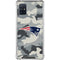 NFL New England Patriots Camo Galaxy A51 5G Clear Case
