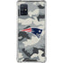 NFL New England Patriots Camo Galaxy A51 5G Clear Case