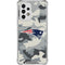 NFL New England Patriots Camo Galaxy A53 5G Clear Case