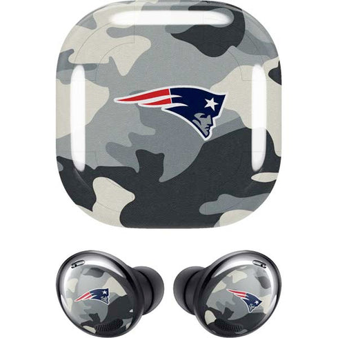 NFL New England Patriots Camo Galaxy Buds Pro Skin