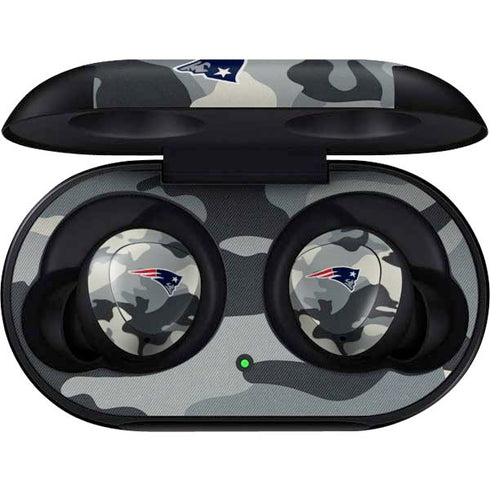 NFL New England Patriots Camo Galaxy Buds Skin