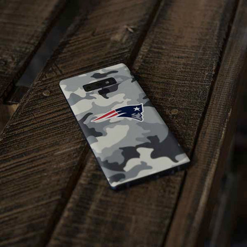 NFL New England Patriots Camo Galaxy Note 9 Skin