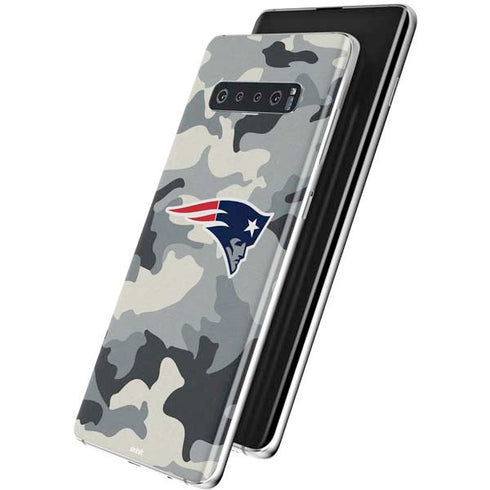 NFL New England Patriots Camo Galaxy S10 Plus Skin