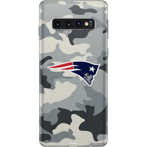 NFL New England Patriots Camo Galaxy S10 Skin