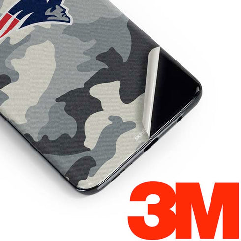 NFL New England Patriots Camo Galaxy S10e Skin