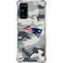 NFL New England Patriots Camo Galaxy S20 FE Clear Case