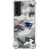 NFL New England Patriots Camo Galaxy S21 5G Clear Case